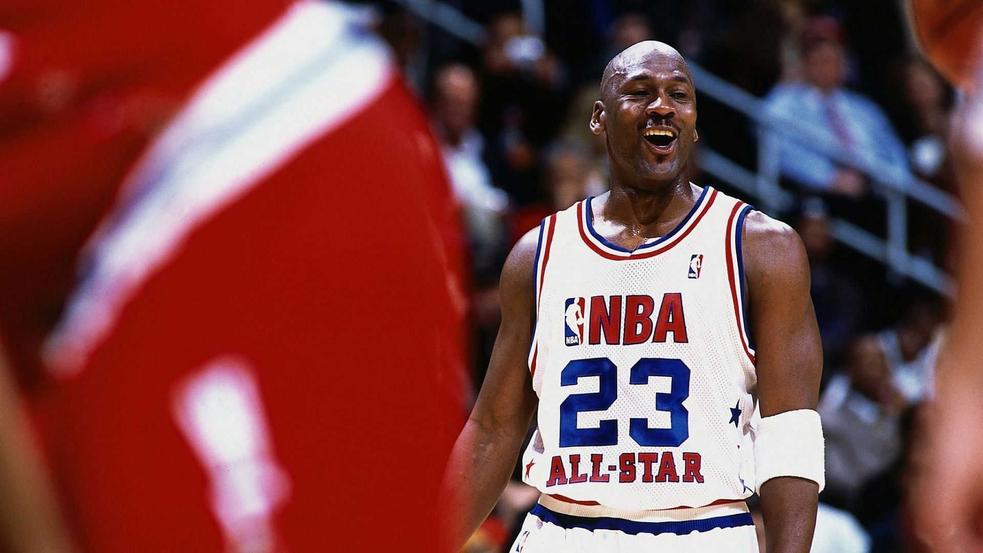 Michael Jordan, a star among All-Stars