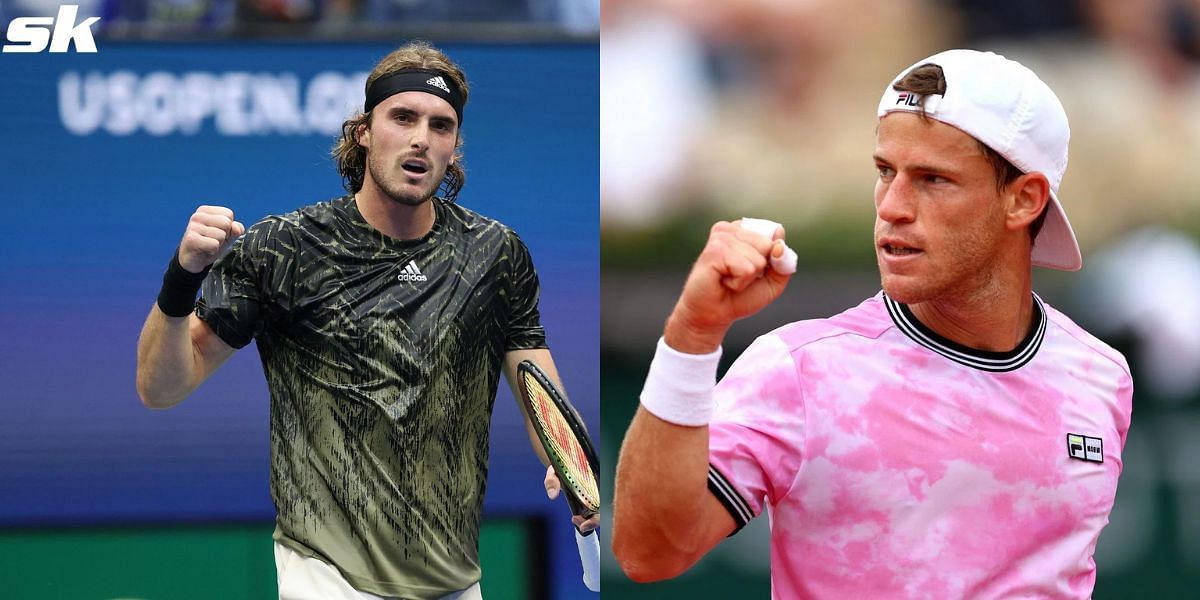 Stefanos Tsitsipas and Diego Schwartzman.