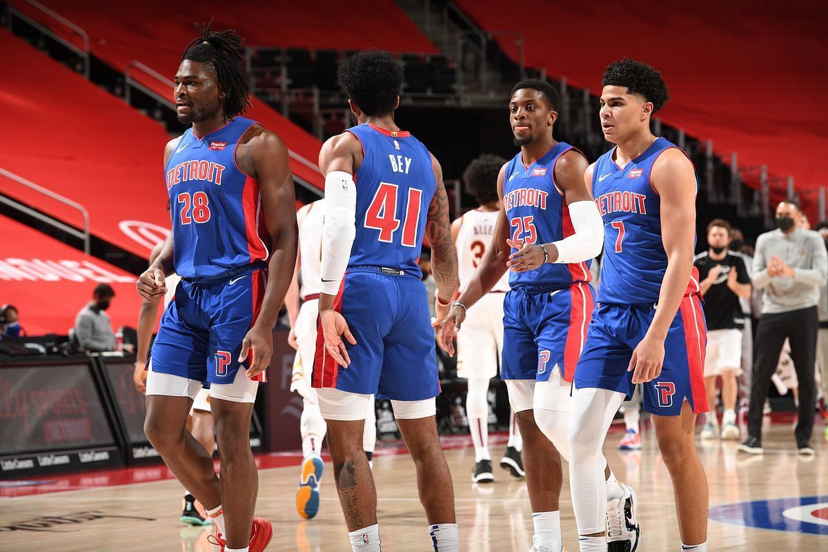 The Detroit Pistons&#039; patience on their young core is beginning to bear fruit. [Photo: Detroit Bad Boys]