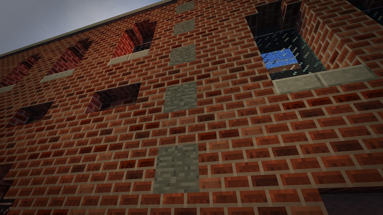 Bricks in Minecraft (Image via Minecraft)