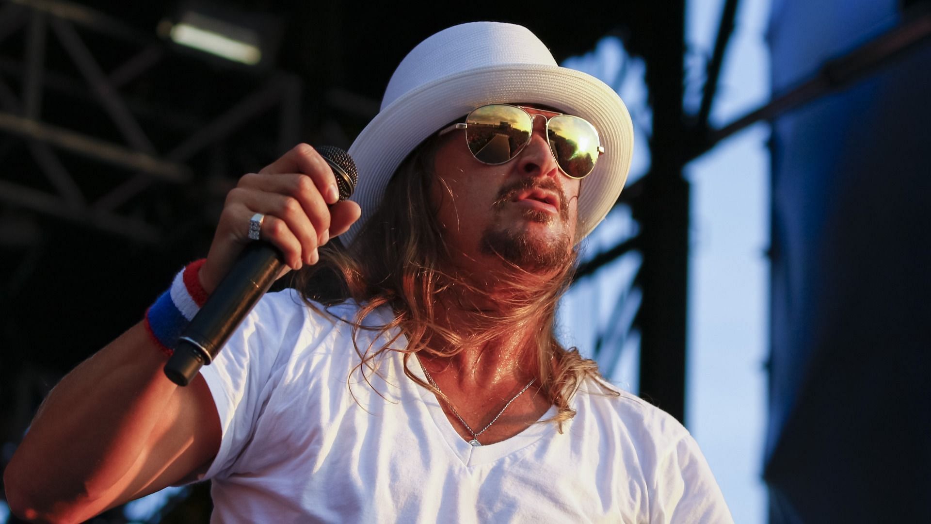 Kid Rock has dissed President Joe Biden and Dr. Anthony Fauci in his new track &quot;We the People&quot; (Image via Getty Images/ Michael Hickey)