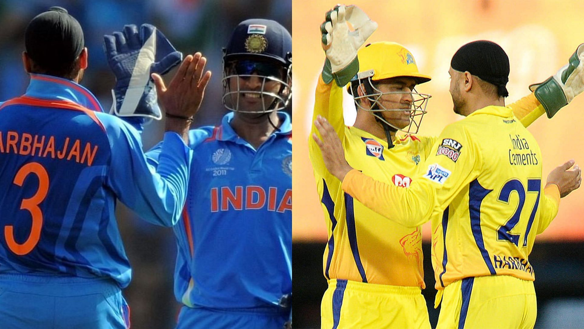 Harbhajan has opened up about his relationship with former India skipper Dhoni