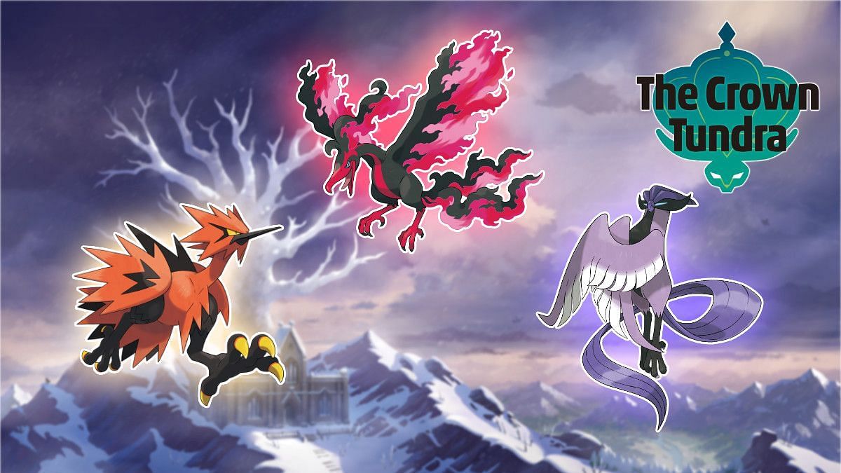 Official artwork for the Galarian Bird Trio used throughout the franchise (Image via The Pokemon Company)