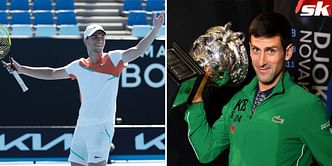 "A week ago I was supposed to play Novak Djokovic and didn't have much of a chance, but now I'm in the last 16"- Miomir Kecmanovic