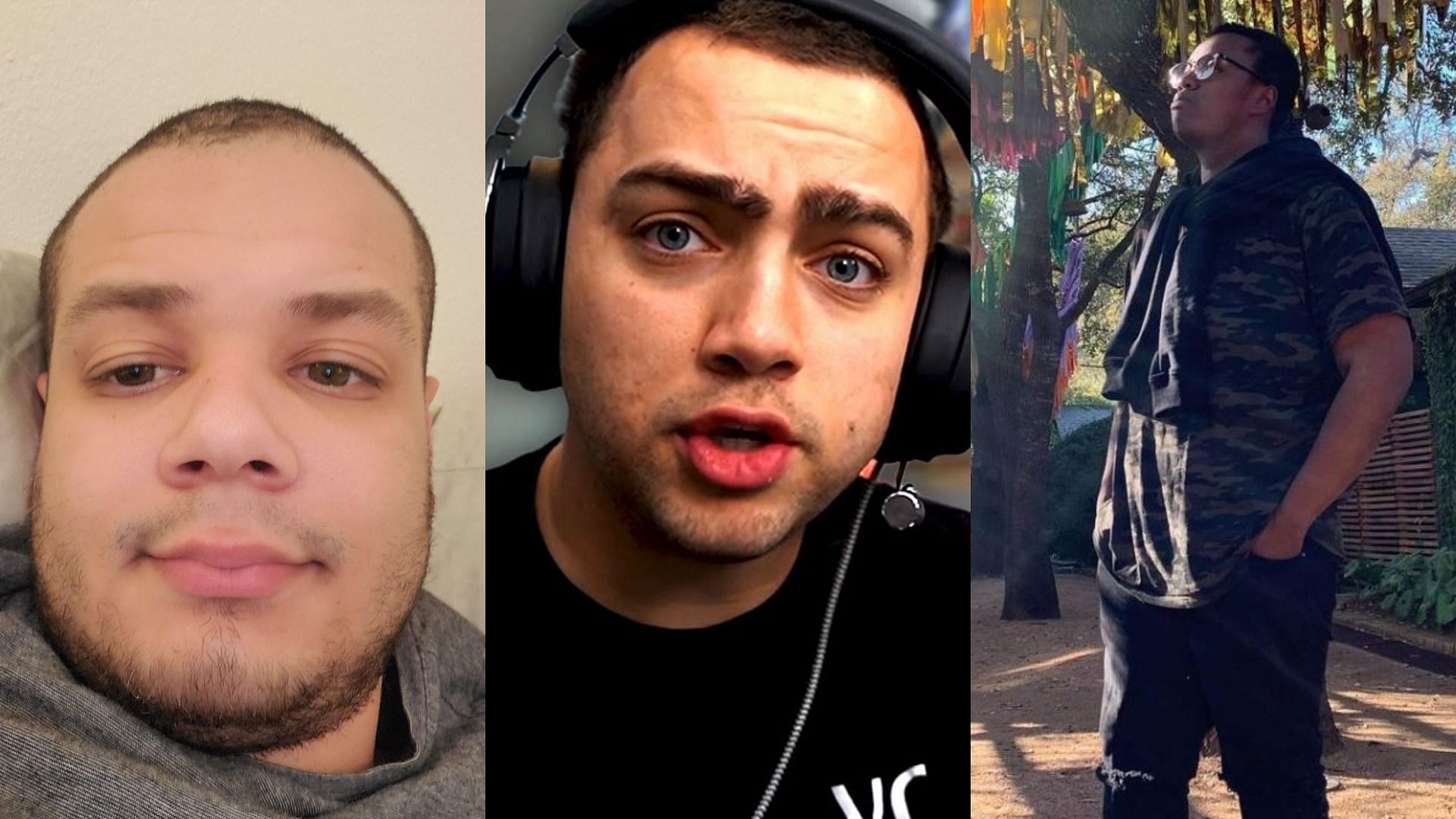 Fans confused about Erobb&#039;s leaked news on Mizkif and Russell (Image via Twitch/erobb221, Mizkif and Reddit)