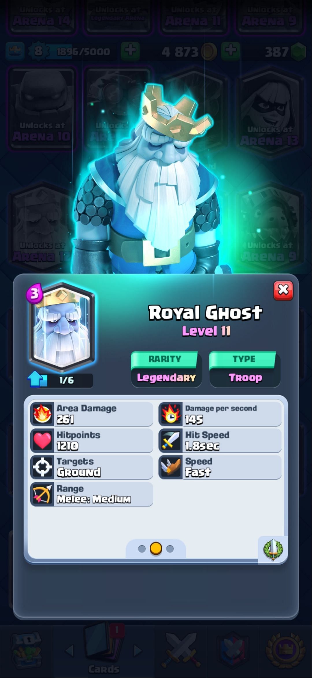 The Royal Ghost (Image via Supercell)