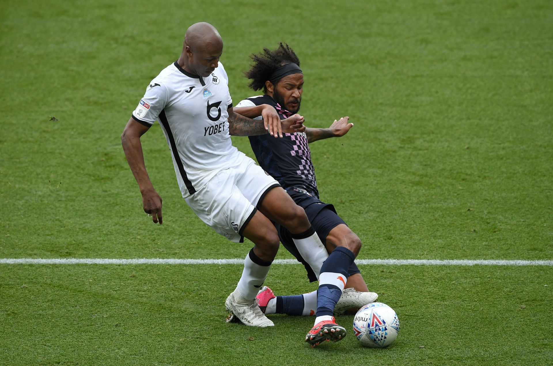 Swansea City play host to Luton Town at the Swansea.com Stadium on Tuesday