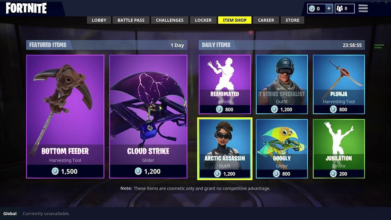 Cloud Strike glider (Image via Epic Games)