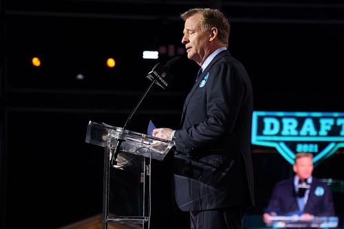 Roger Goodell at the NFL Draft