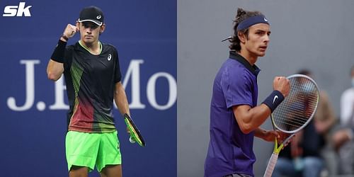 Alex de Minaur and Lorenzo Musetti.