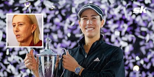 Martina Navratilova was particularly impressed by Garbine Muguruza's performance at the WTA Finals