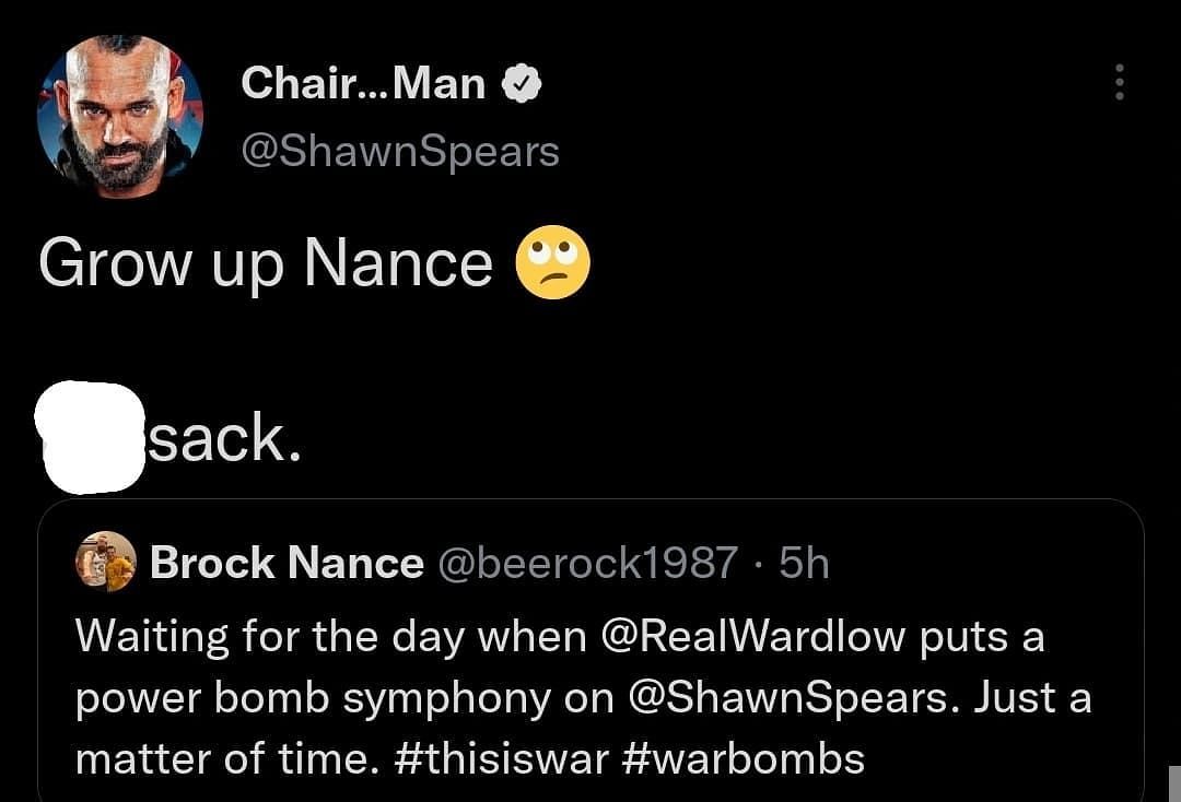 Here is Shawn Spears&#039; tweet and response to the fan