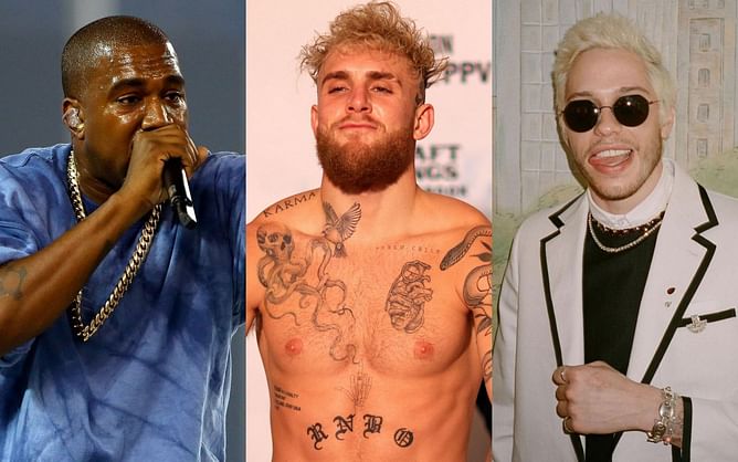 Jake Paul claims he will 'slap' comedian Pete Davidson along with Kanye West