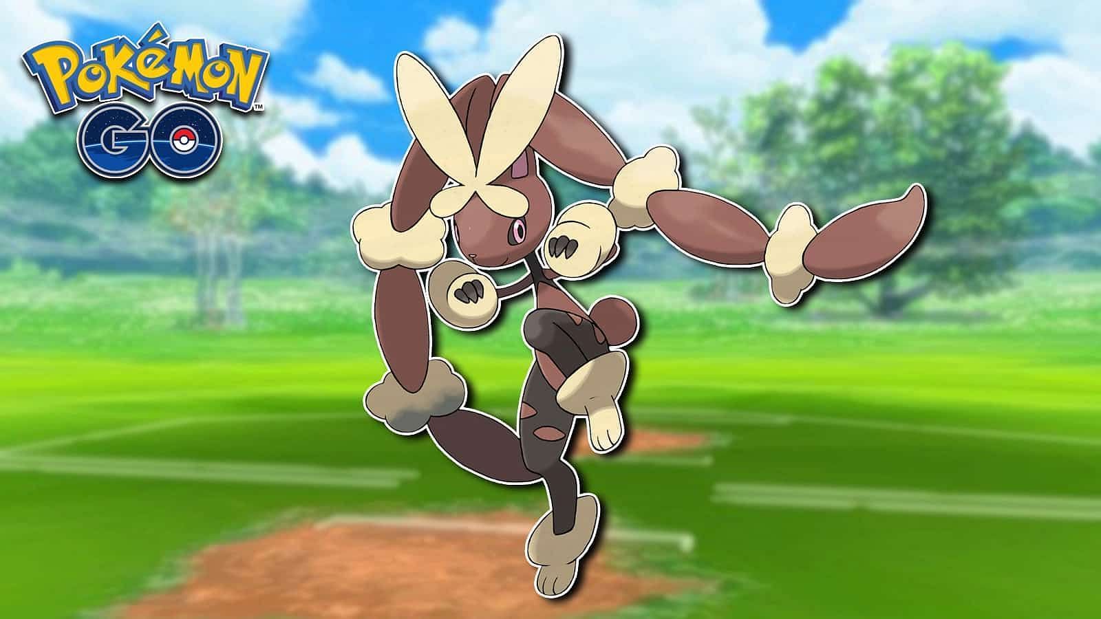 Mega Lopunny, strangely, is both Normal and Fighting-type (Image via Niantic)