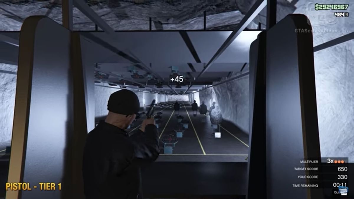 List of all Bunker Shooting Range challenges in GTA Online