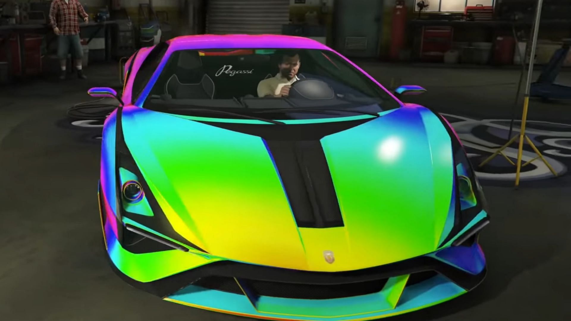 Another example of the upcoming Chameleon paint job (Image via Rockstar Games)