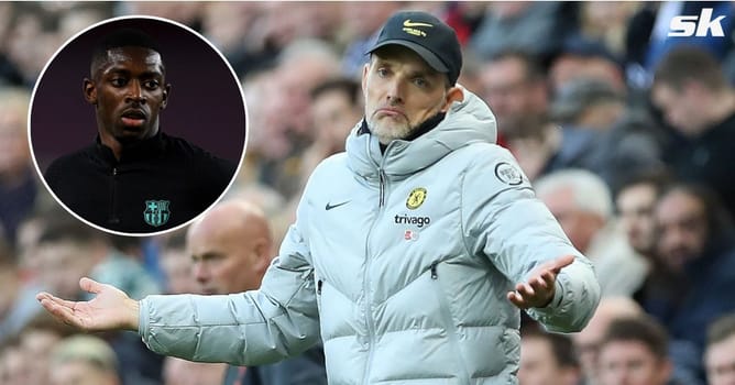 “He is in a situation I have no idea why” – Chelsea boss Thomas Tuchel reacts to Ousmane Dembele saga at Barcelona