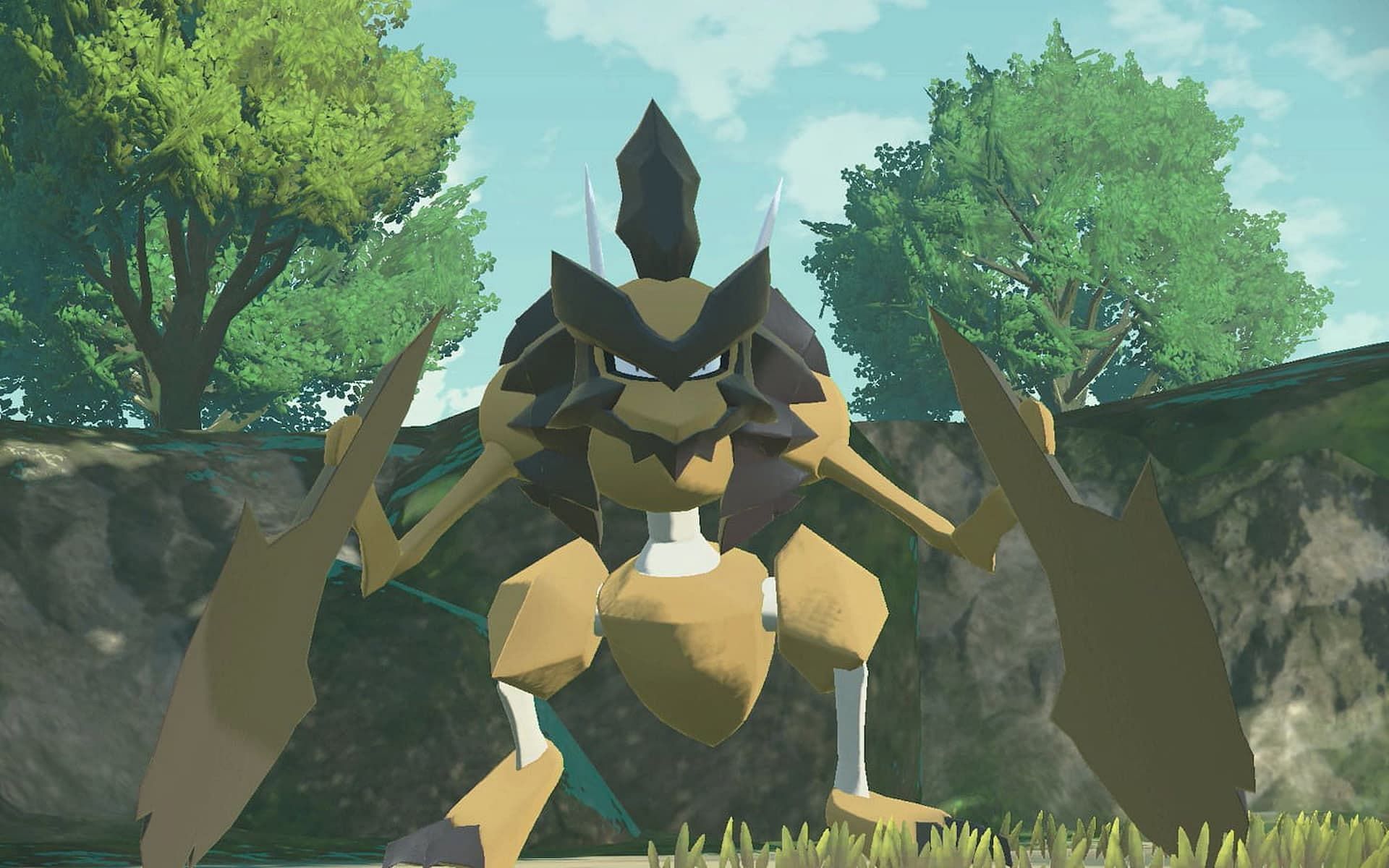 Kleavor is one of several new creatures in Pokemon Legends: Arceus (Image via Game Freak)