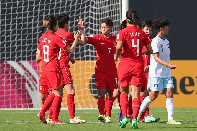 Wang Shuang bags a brace as China blank Chinese Taipei | AFC Women's Asian Cup 2022
