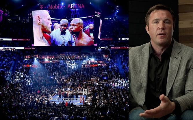 Chael Sonnen claims Conor McGregor vs. Floyd Mayweather had "thousands of empty seats"