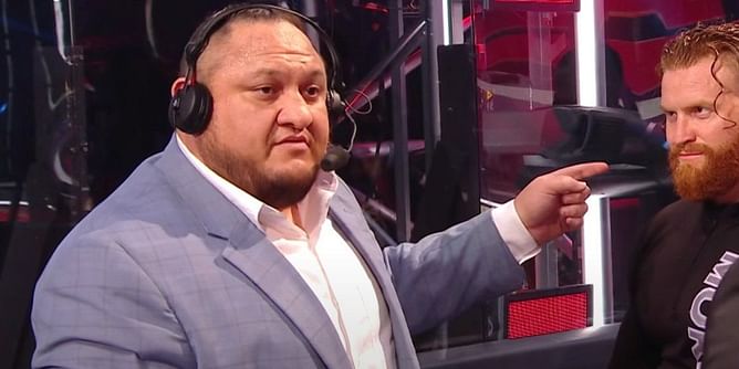 Why was Samoa Joe released by WWE the first time?