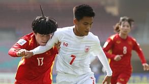 Vietnam come from behind twice to salvage a draw against Myanmar | AFC Women's Asian Cup 2022