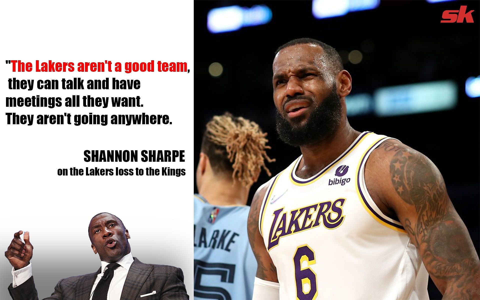 The LA Lakers continue to struggle this season.