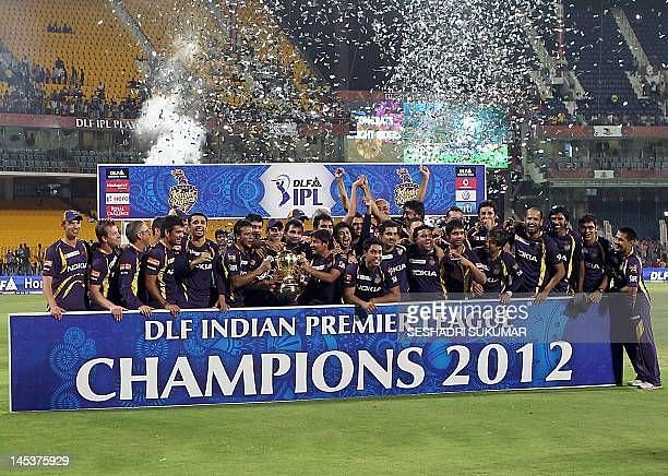 KKR chased down CSK&#039;s total of 190-3 in 19.4 overs to claim their maiden IPL crown. (Image Courtesy - Getty Images)