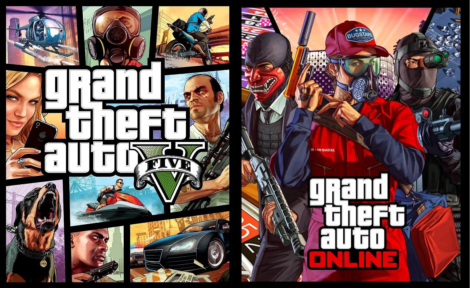 GTA 5 and Online (Image via Rockstar Games)