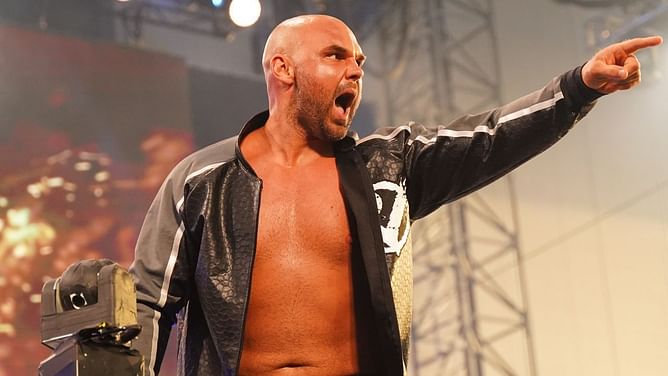 "I'll beat up his ba****d son" - AEW star Dax Harwood threatens son of WWE Hall of Famer