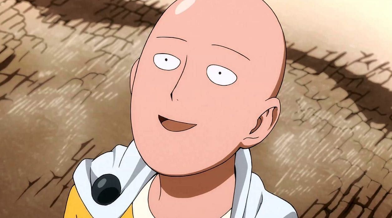 How did Saitama become bald in One Punch Man (Image via Netflix)