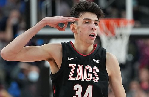 Gonzaga freshman Chet Holmgren continues to impress as an NBA draft prospect.