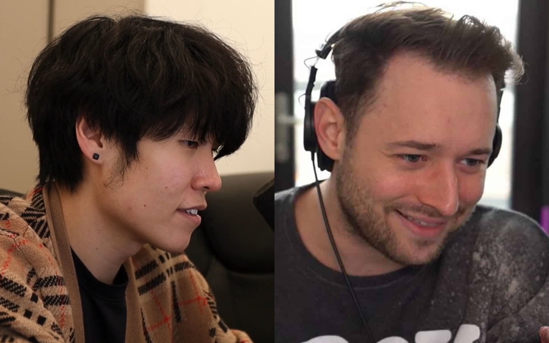 Disguised Toast and Rich Campbell solve their tension (Images via Twitch/DisguisedToast/RichWCampbell)