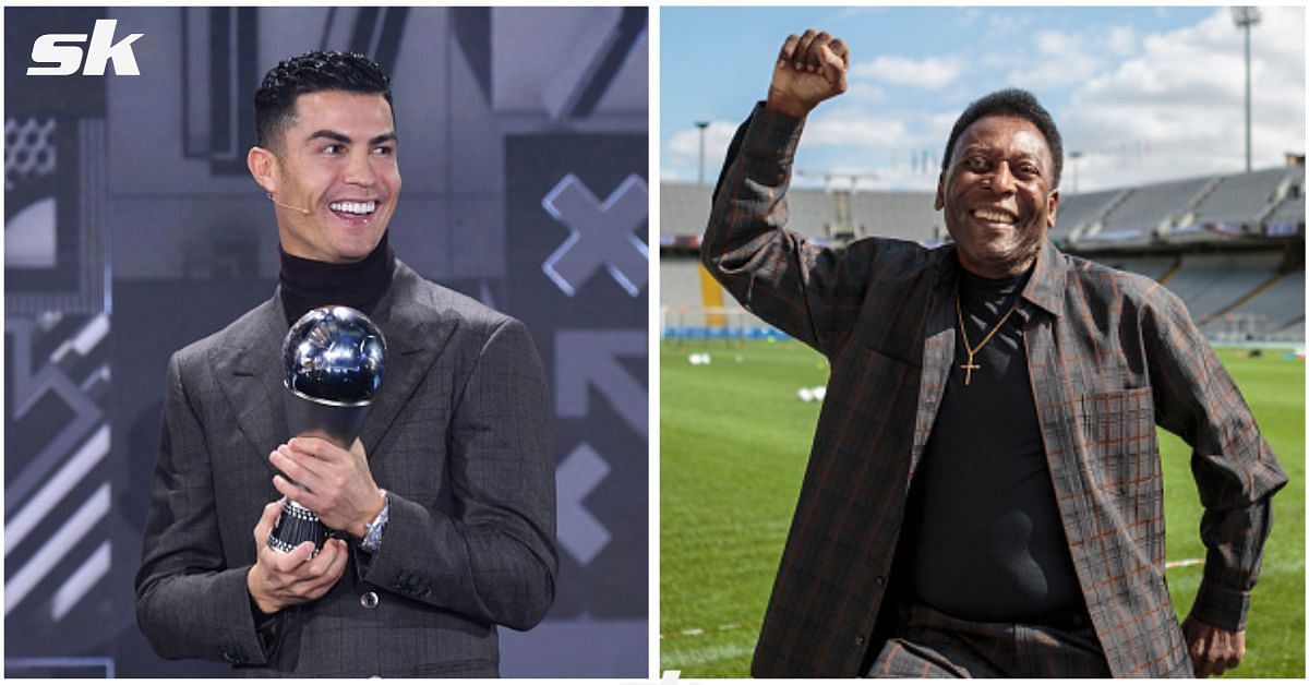 Pele has congratulated Cristiano Ronaldo following his new achievement.