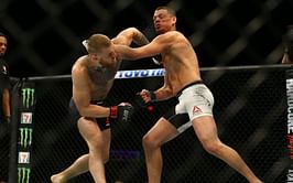 Nate Diaz posts throwback clip recalling his boxing against Conor McGregor at UFC 196