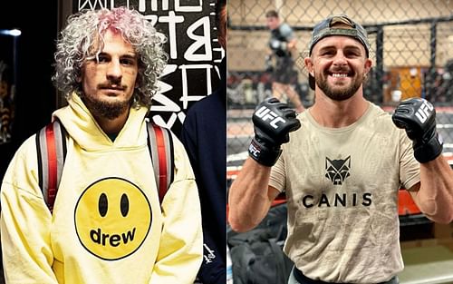 Sean O'Malley (left) and Cody Stamann (right)