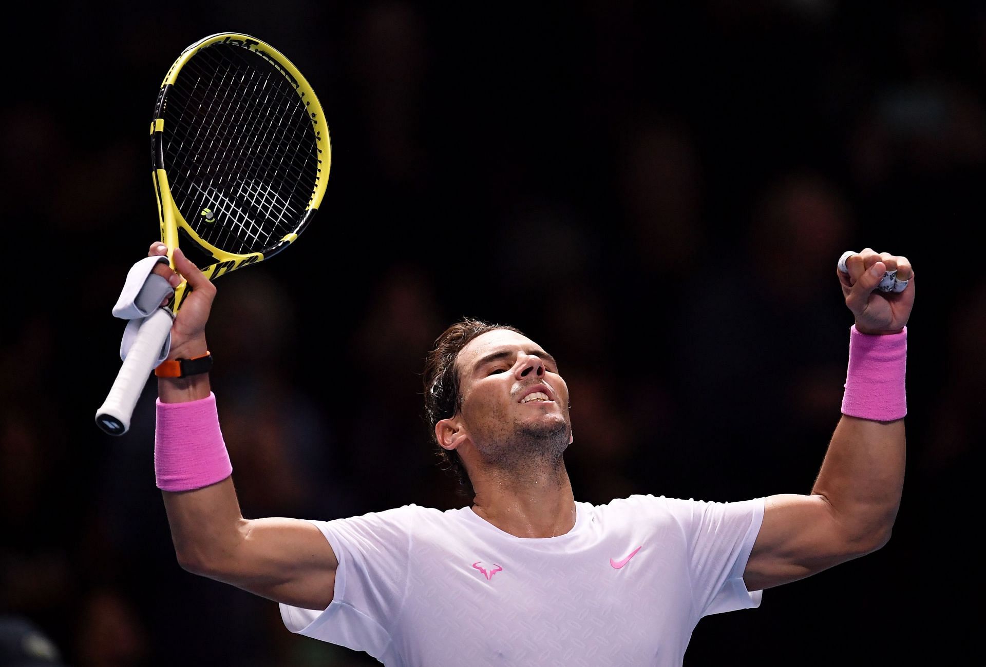 Nadal won a three-set thriller in London
