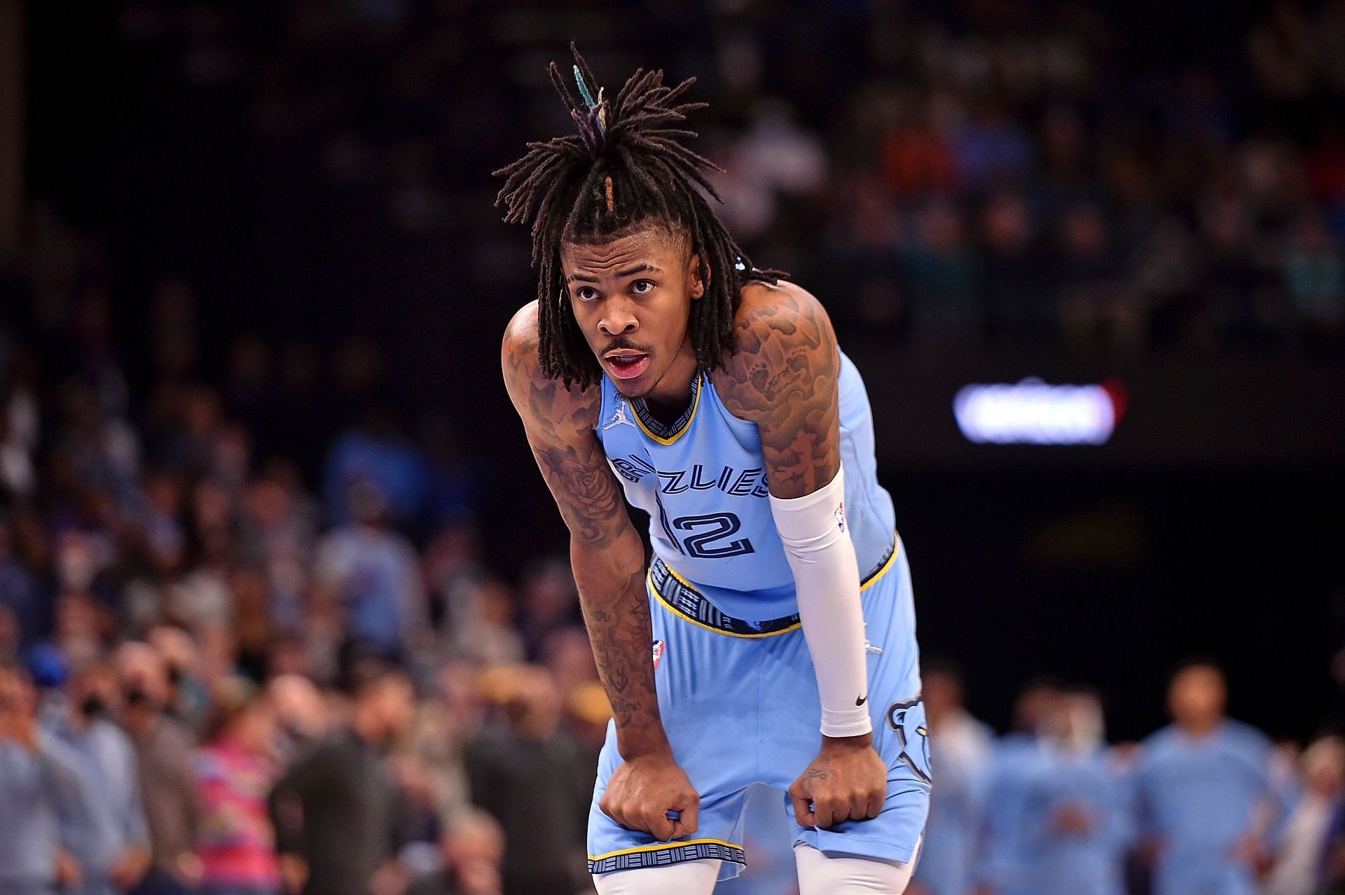 Ja Morant of the Memphis Grizzlies.