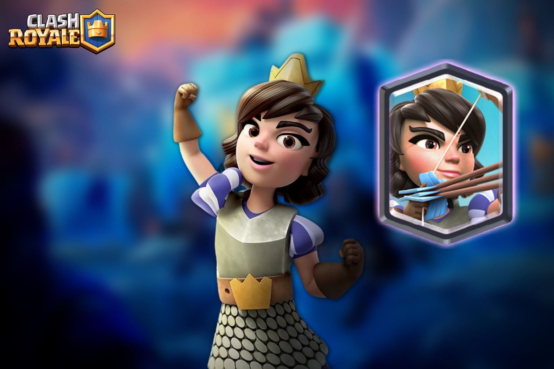 Princess is a Legendary level card in Clash Royale (Image via Sportskeeda)