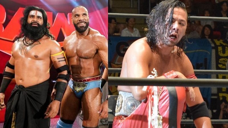 WWE में इस समय कई बड़े रेसलर्स एशियाई देशों से संबंध रखते हैं