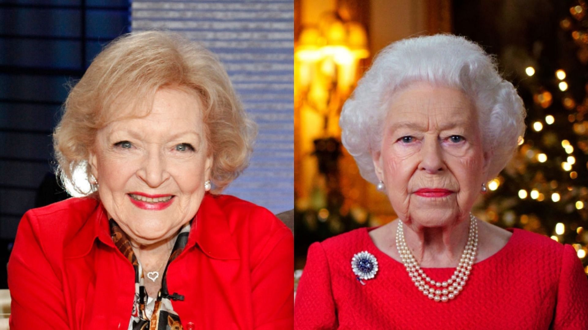 Journalist Nylah Burton suggested Queen Elizabeth should have died instead of Betty White (Image via Kelsey McNeal/Getty Images and Victoria Jones/Getty Images)