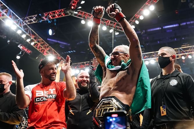 "Never give up!" - Charles Oliveira's inspirational New Year message for his fans