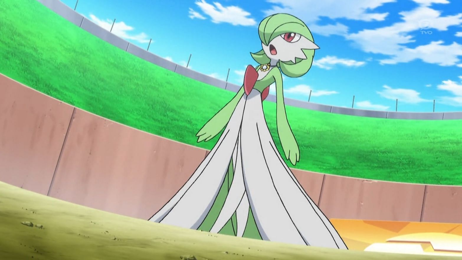Gardevoir in the anime (Image via The Pokemon Company)