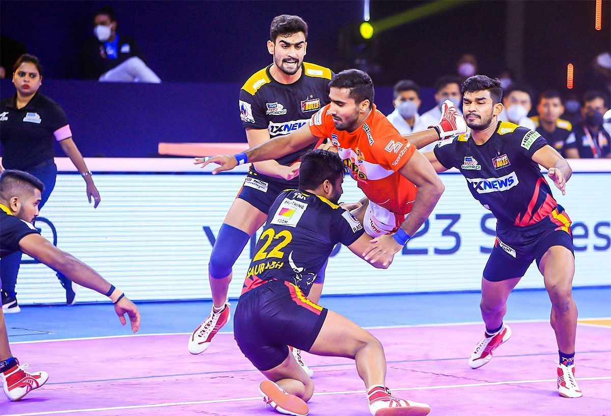 Gujarat Giants could not continue their winning momentum in Pro Kabaddi 2022 (Image: Pro Kabaddi/Facebook)