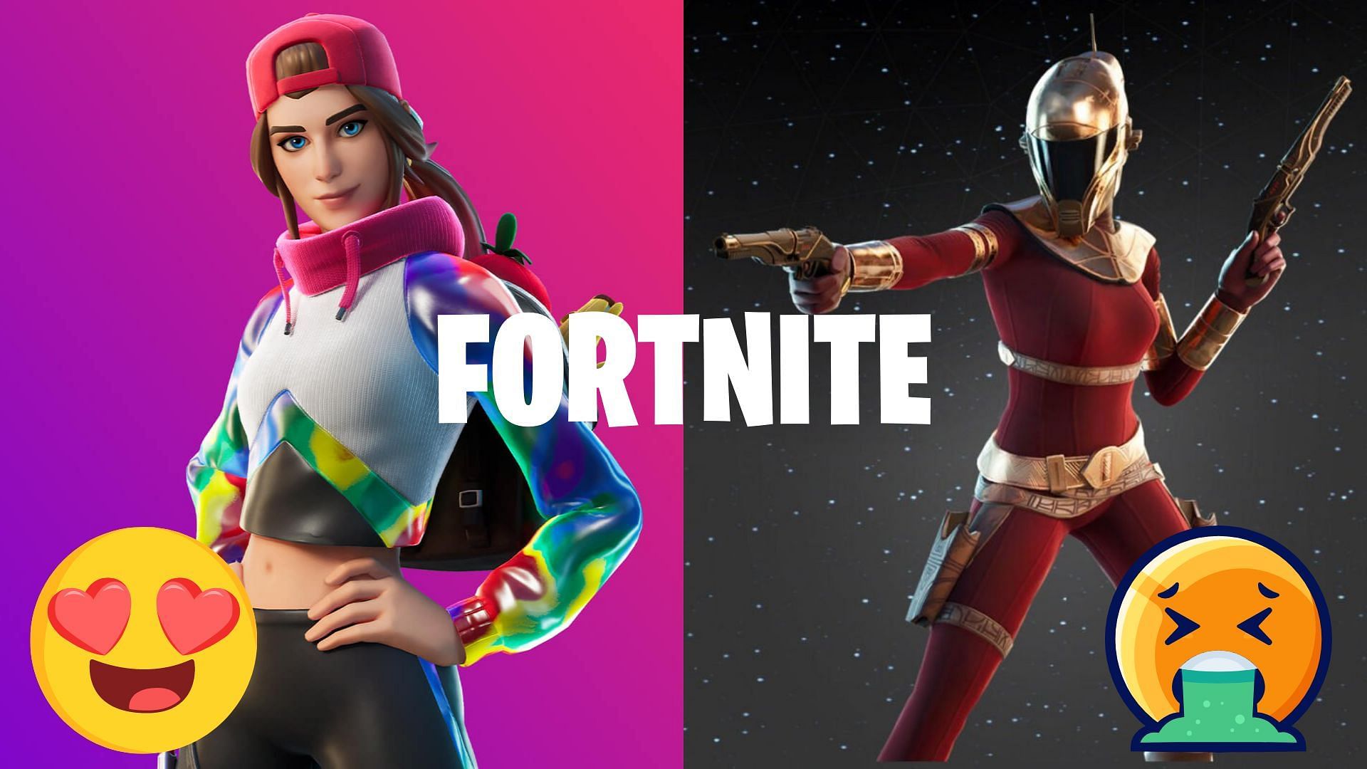 Female skins in Fortnite have a chequered history (Image via Sportskeeda)