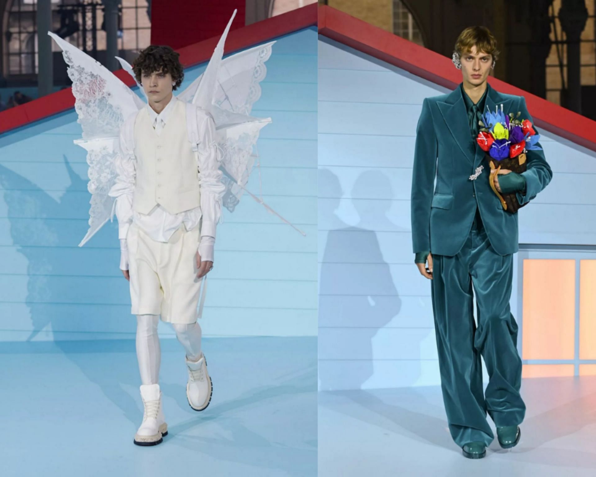 Five high points in the Louis Vuitton FW22 show (Image by Sportskeeda)