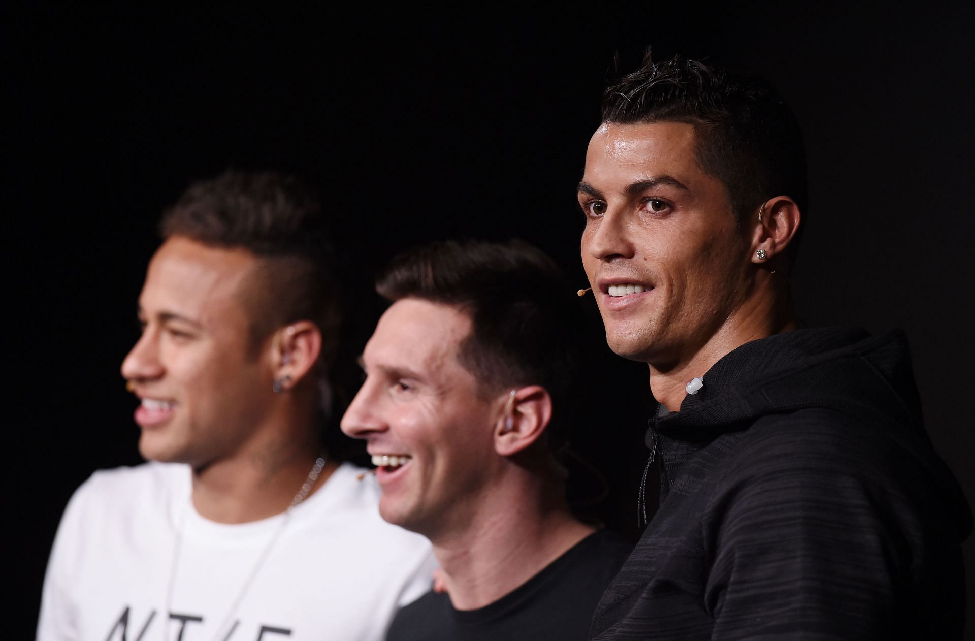 Neymar, Messi, Ronaldo - FIFA Ballon d&rsquo;Or Gala 2015