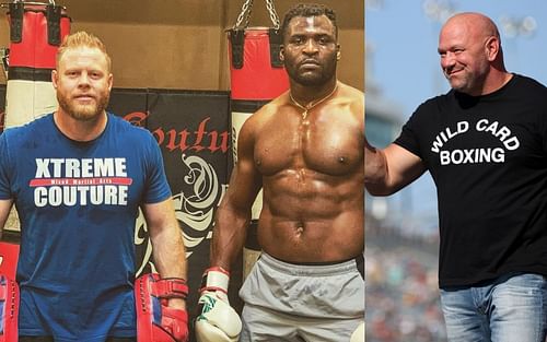 Nicksick and Ngannou (L), White (R)