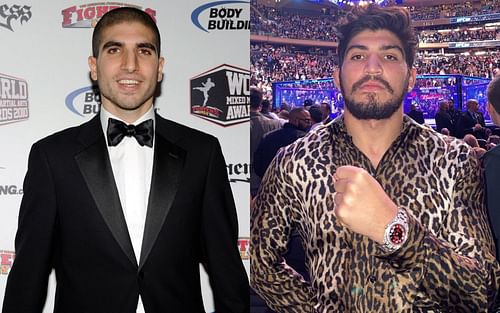 Ariel Helwani (left) & Dillon Danis (right) [Image Credits- @dillondanis on Instagram]