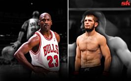 Watch: UFC icon Khabib Nurmagomedov hilariously offers comedian Bob Menery three sheep in exchange for meeting Michael Jordan